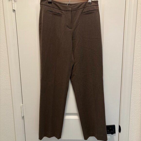 Liz Claiborne "Audra" Pants Size 4P Brown EUC - Picture 2 of 8